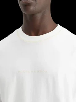 Clearance Scotch & Soda Relaxed fit applique artwork t-shirt Swan