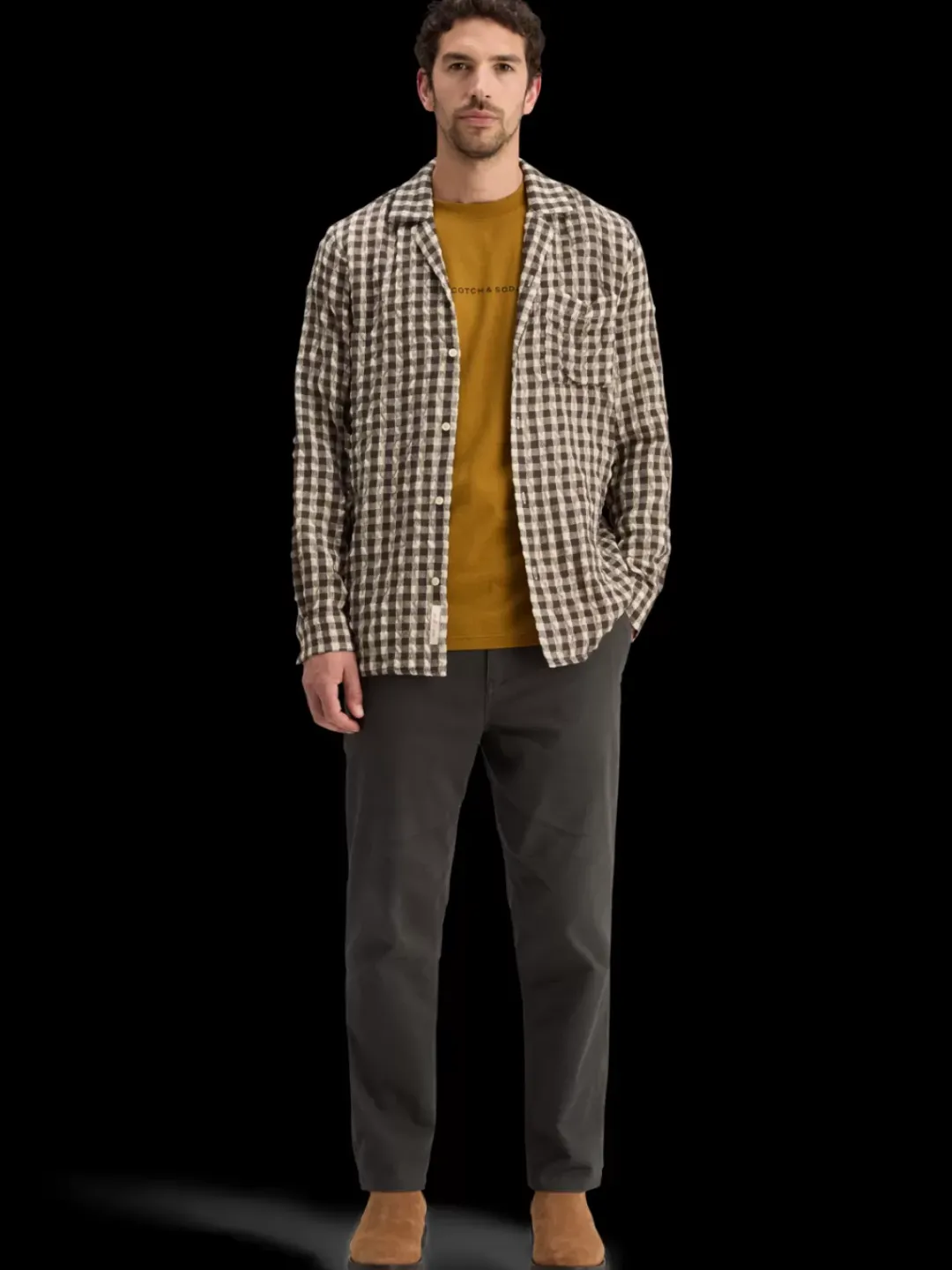 Sale Scotch & Soda RELAXED FIT FRONT BACK ARTWORK T-SHIRT