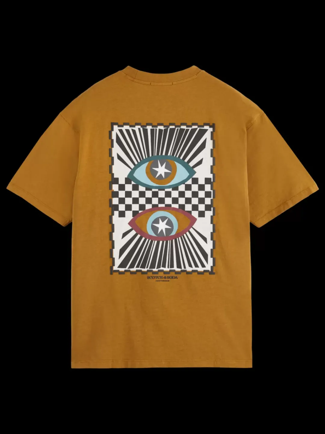 Sale Scotch & Soda RELAXED FIT FRONT BACK ARTWORK T-SHIRT