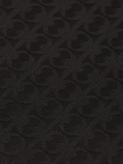 Clearance Scotch & Soda Relaxed fit jacquard sateen shirt Black