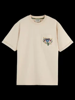 Discount Scotch & Soda RELAXED FIT POCKET T-SHIRT