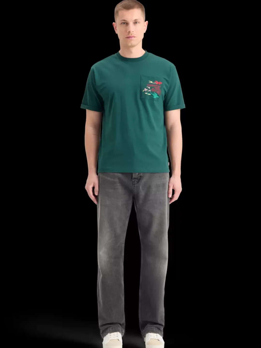 Discount Scotch & Soda RELAXED FIT POCKET T-SHIRT