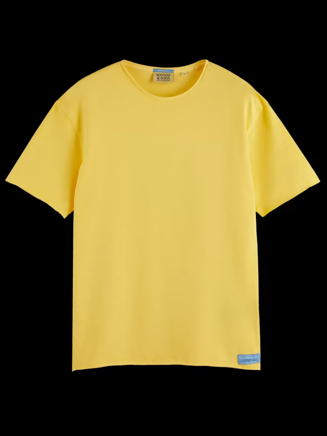 Outlet Scotch & Soda Relaxed fit raw edge t-shirt