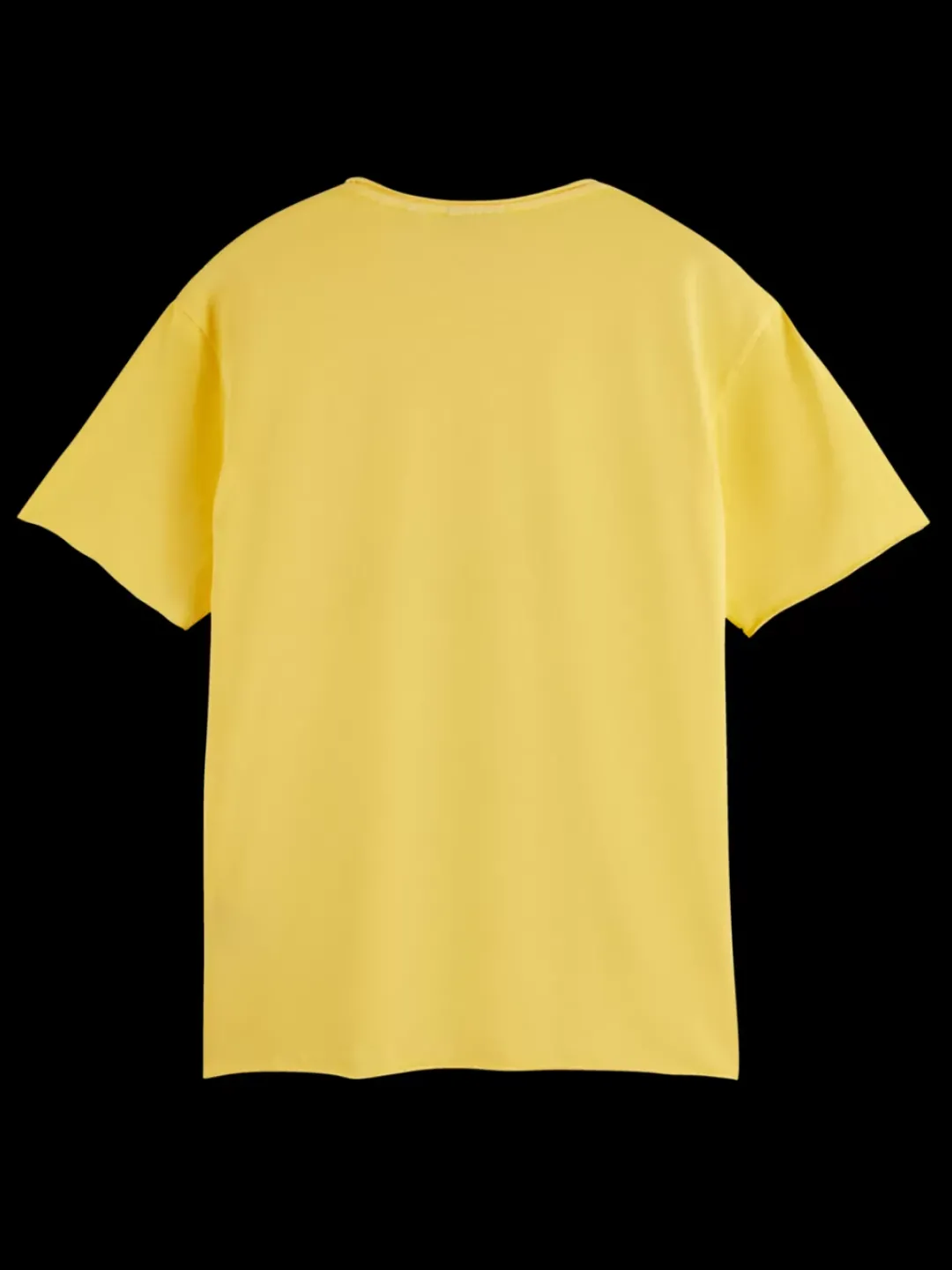 Outlet Scotch & Soda Relaxed fit raw edge t-shirt
