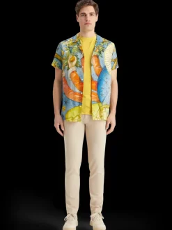 Outlet Scotch & Soda Relaxed fit raw edge t-shirt