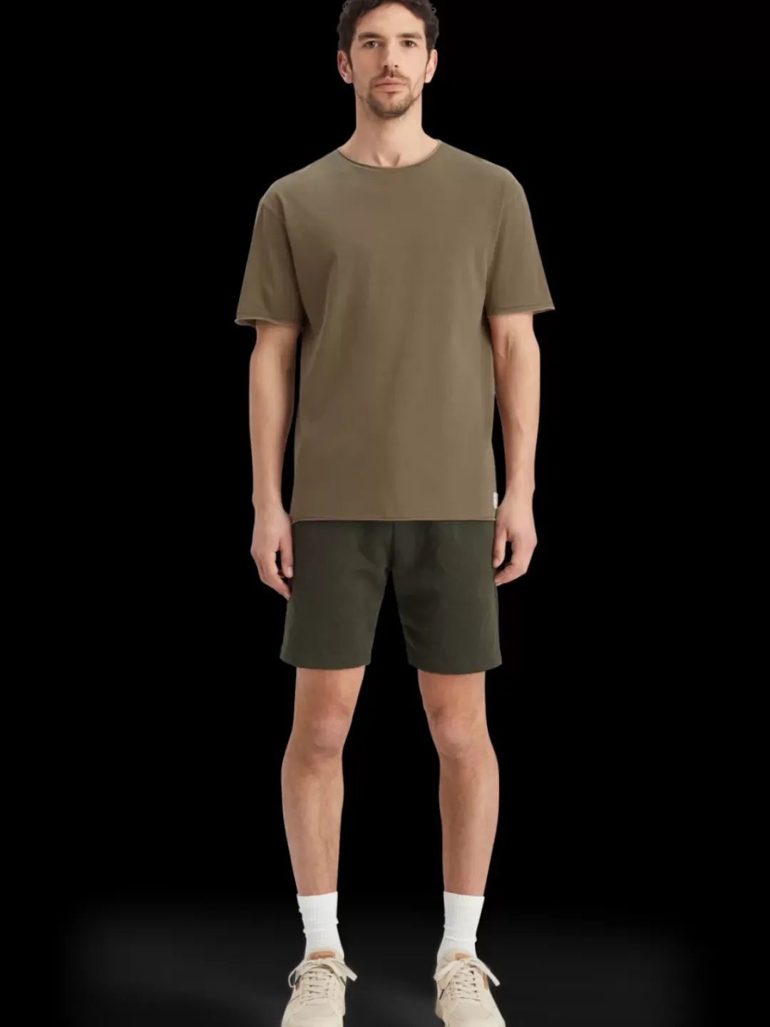 Outlet Scotch & Soda Relaxed fit raw edge t-shirt