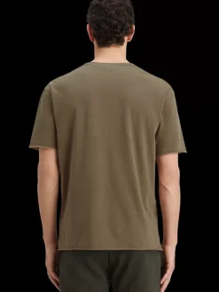 Outlet Scotch & Soda Relaxed fit raw edge t-shirt