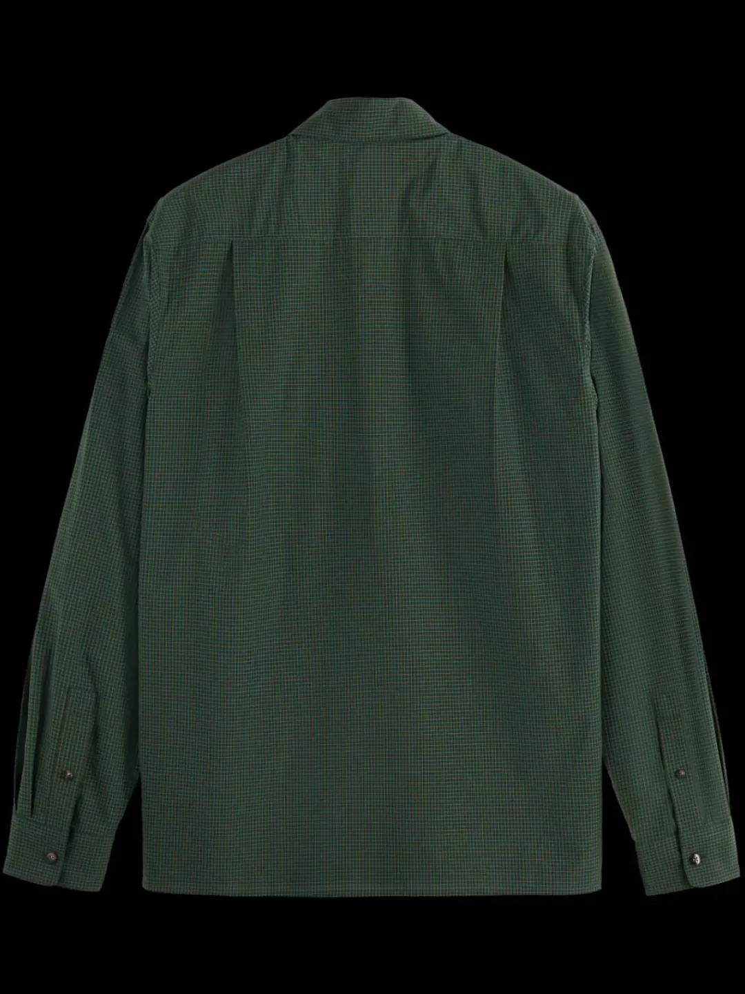 Outlet Scotch & Soda Relaxed fit yarn-dyed micro-check shirt