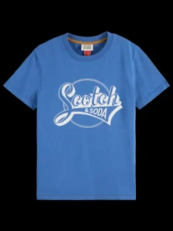 New Scotch & Soda Relaxed-fit artwork t-shirt