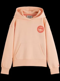 Best Scotch & Soda RELAXED-FIT HOODIE PalePeach