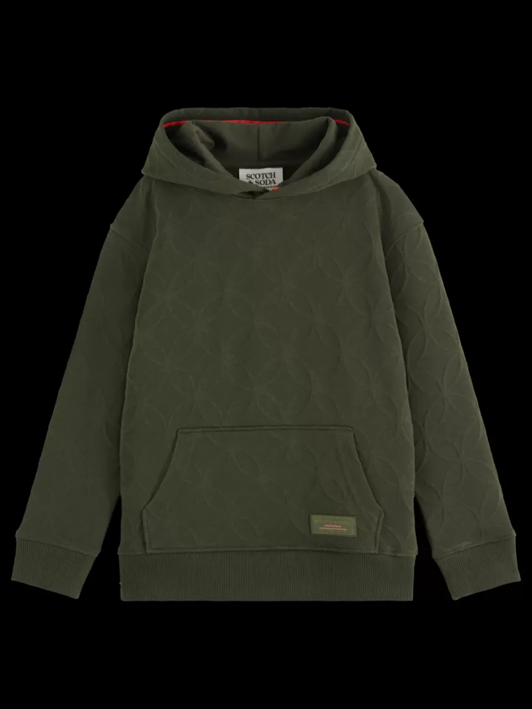 Discount Scotch & Soda RELAXED-FIT JACQUARD HOODIE