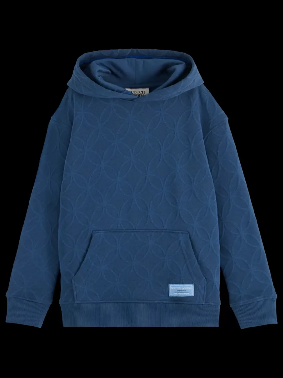 Discount Scotch & Soda RELAXED-FIT JACQUARD HOODIE