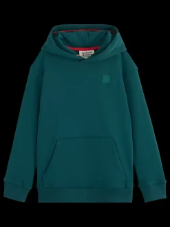 Fashion Scotch & Soda RELAXED-FIT LOGO HOODIE Cypress