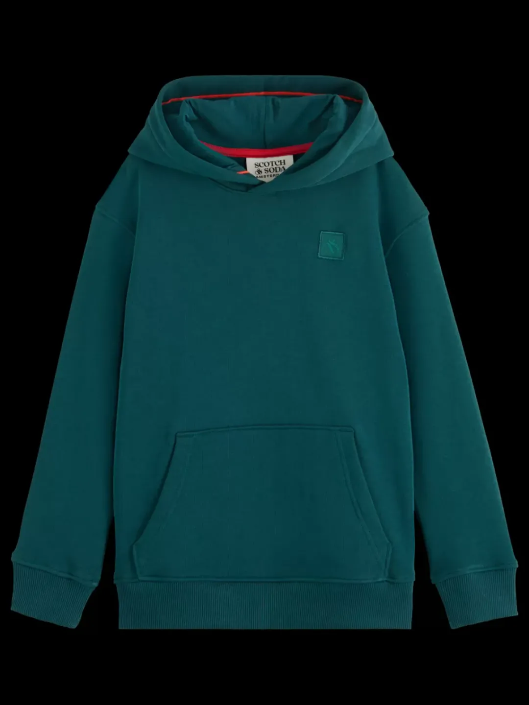 Fashion Scotch & Soda RELAXED-FIT LOGO HOODIE Cypress