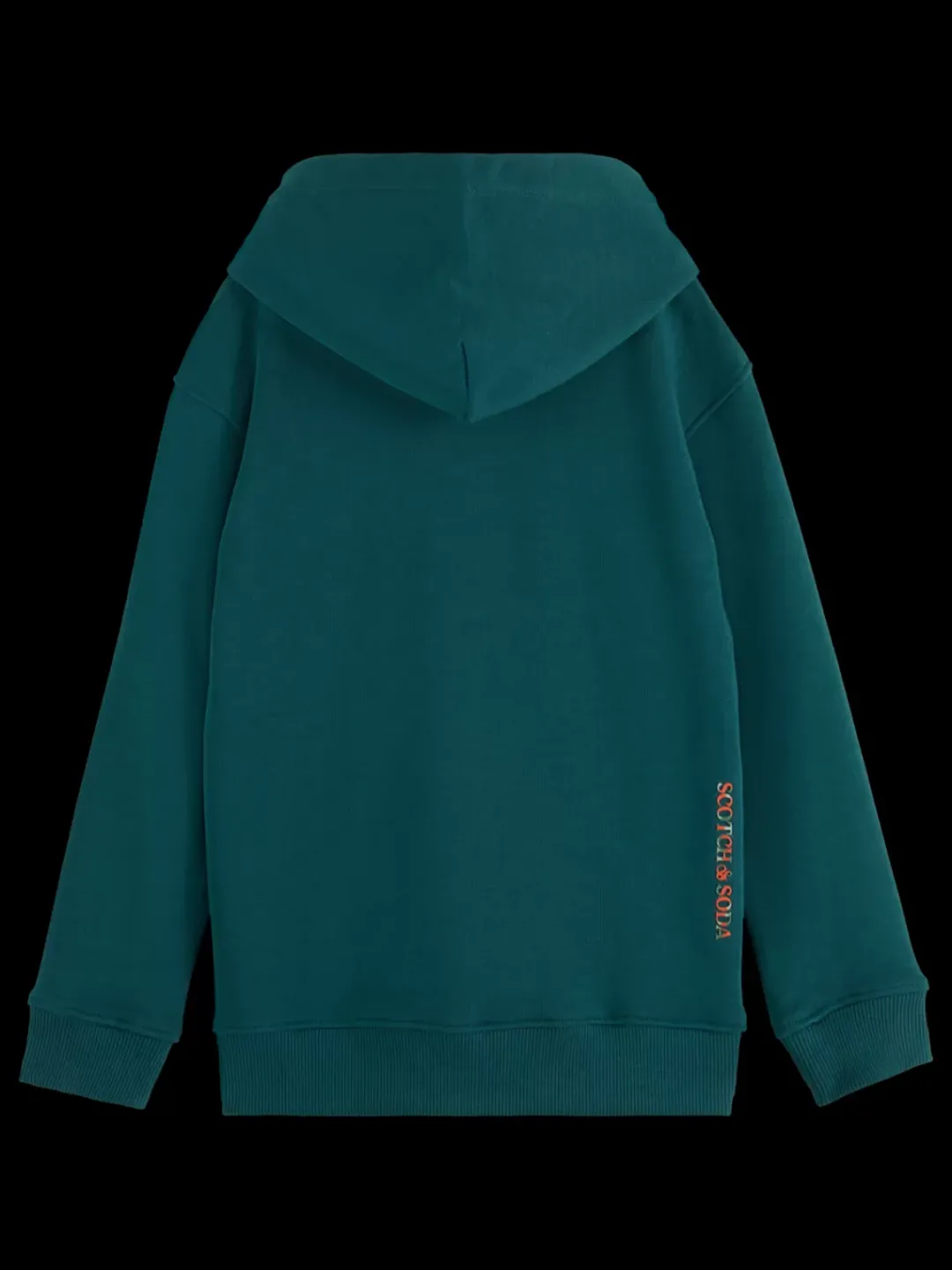 Fashion Scotch & Soda RELAXED-FIT LOGO HOODIE Cypress