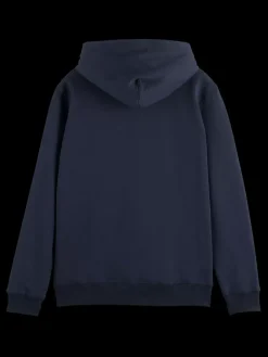 Best Scotch & Soda Reverse terry zip through hoodie Night