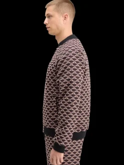 New Scotch & Soda REVERSIBLE JACQUARD BOMBER JACKET GeoTulip