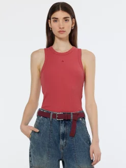 Hot Scotch & Soda Rib racer tank