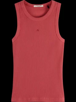 Hot Scotch & Soda Rib racer tank
