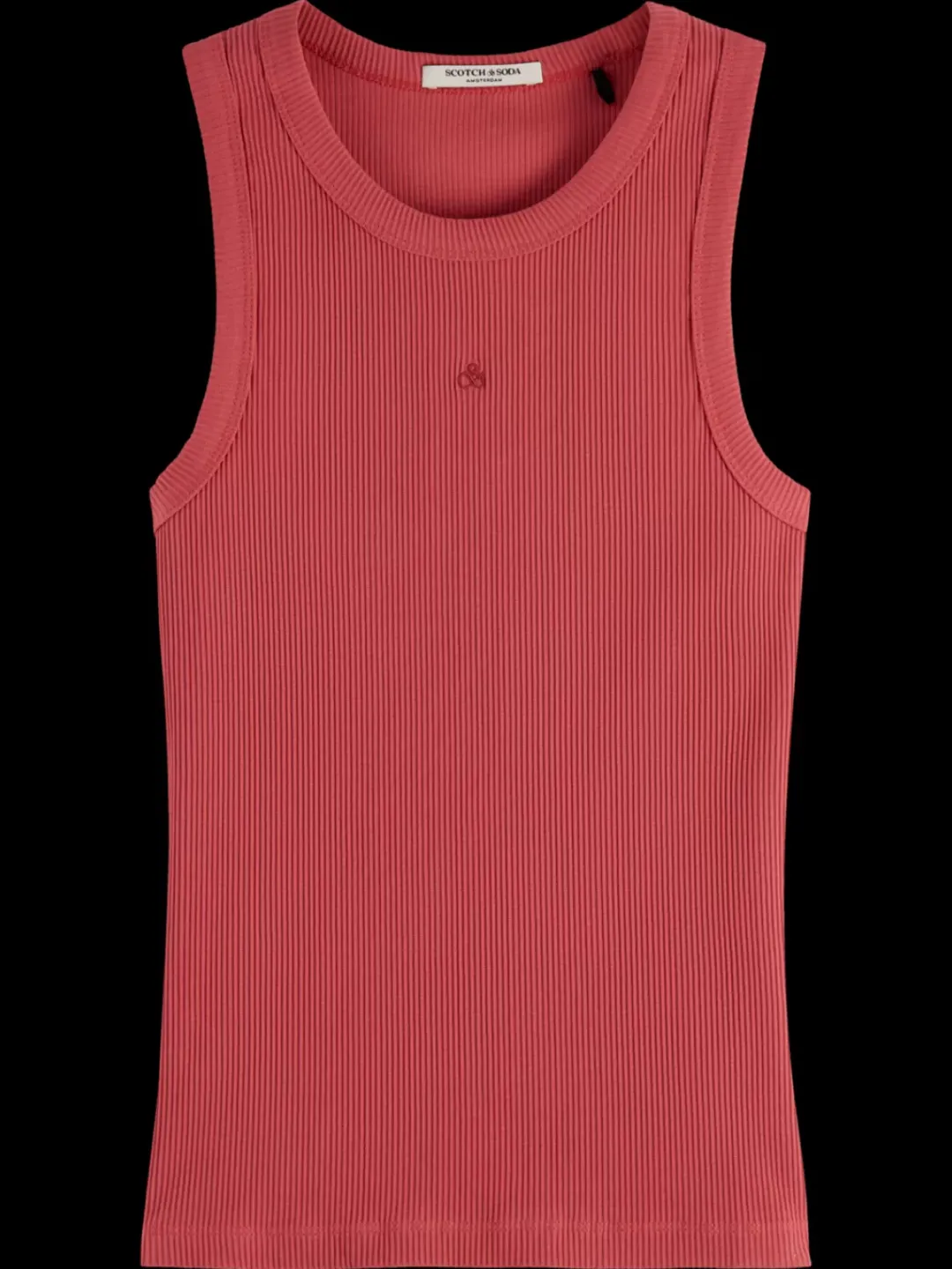 Hot Scotch & Soda Rib racer tank