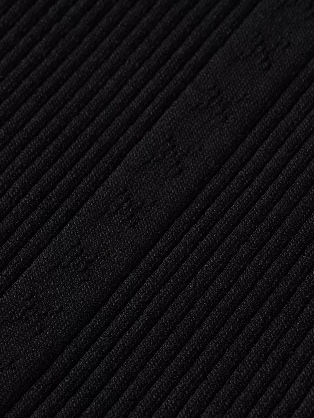 Outlet Scotch & Soda RIBBED KNITTED MIDI DRESS EveningBlack