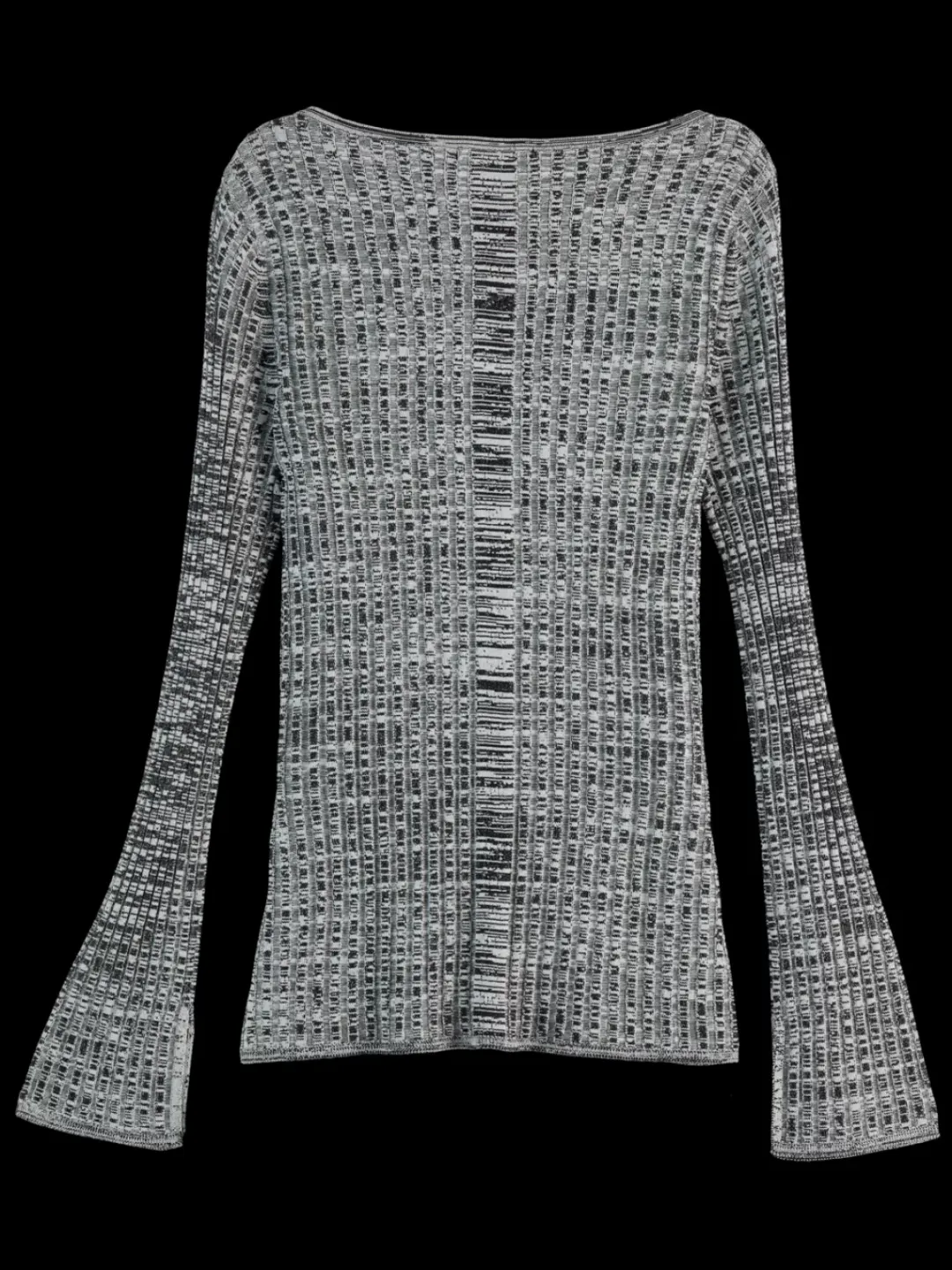 Clearance Scotch & Soda Ribbed knitted pullover Black