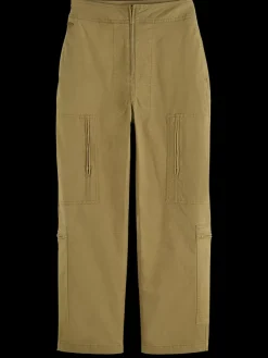 Discount Scotch & Soda Ripstop utility pant WashedMilitary