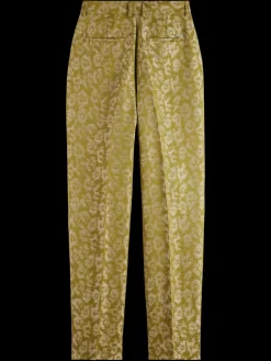 Sale Scotch & Soda ROBYN - IKAT LEOPARD RELAXED TAPERED PANT IkatLeopard