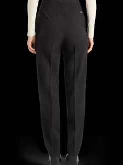Discount Scotch & Soda ROBYN - TUXEDO PANT WITH SATIN DETAIL EveningBlack