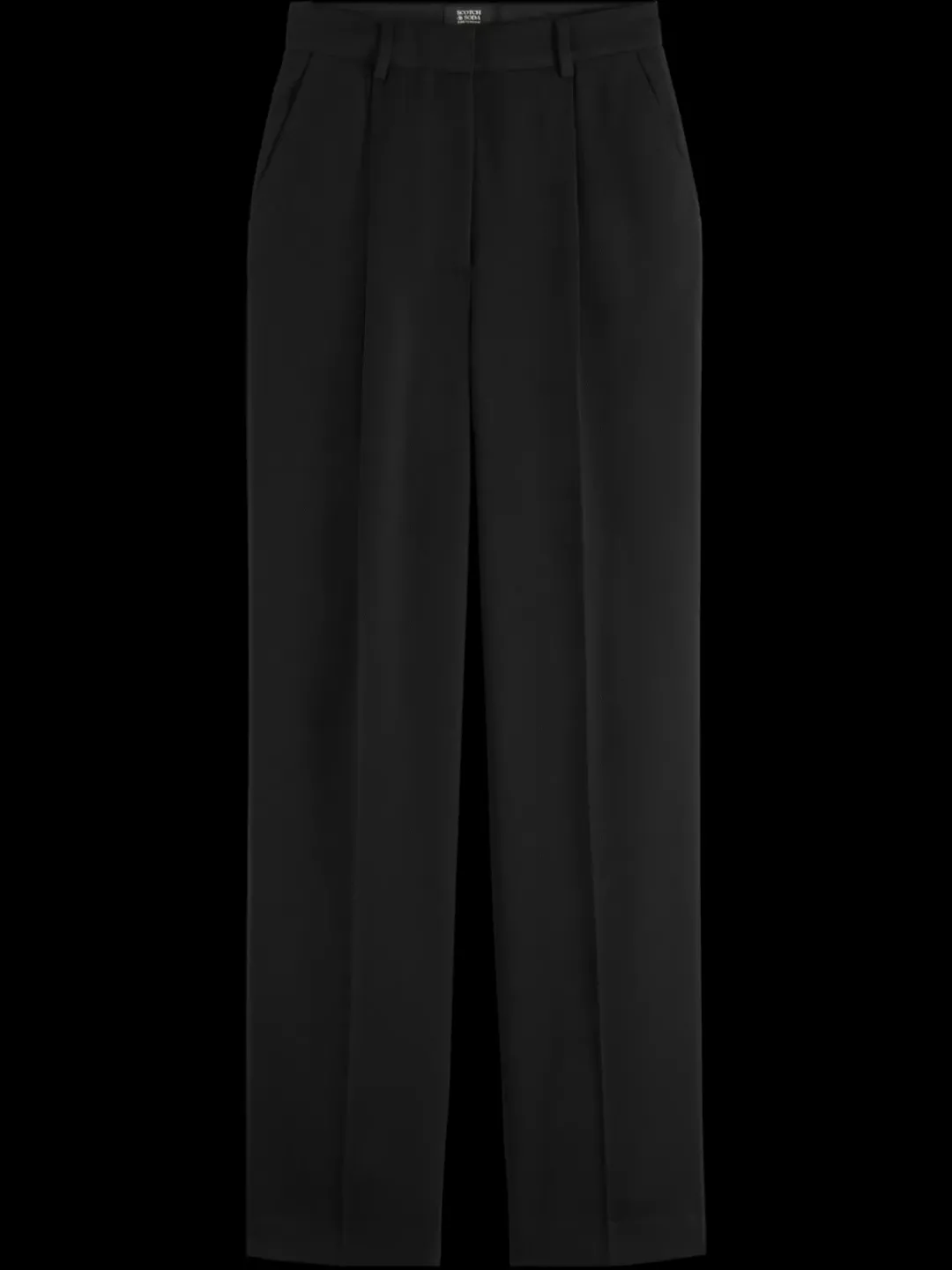 New Scotch & Soda ROBYN RELAXED GABARDINE PANT EveningBlack