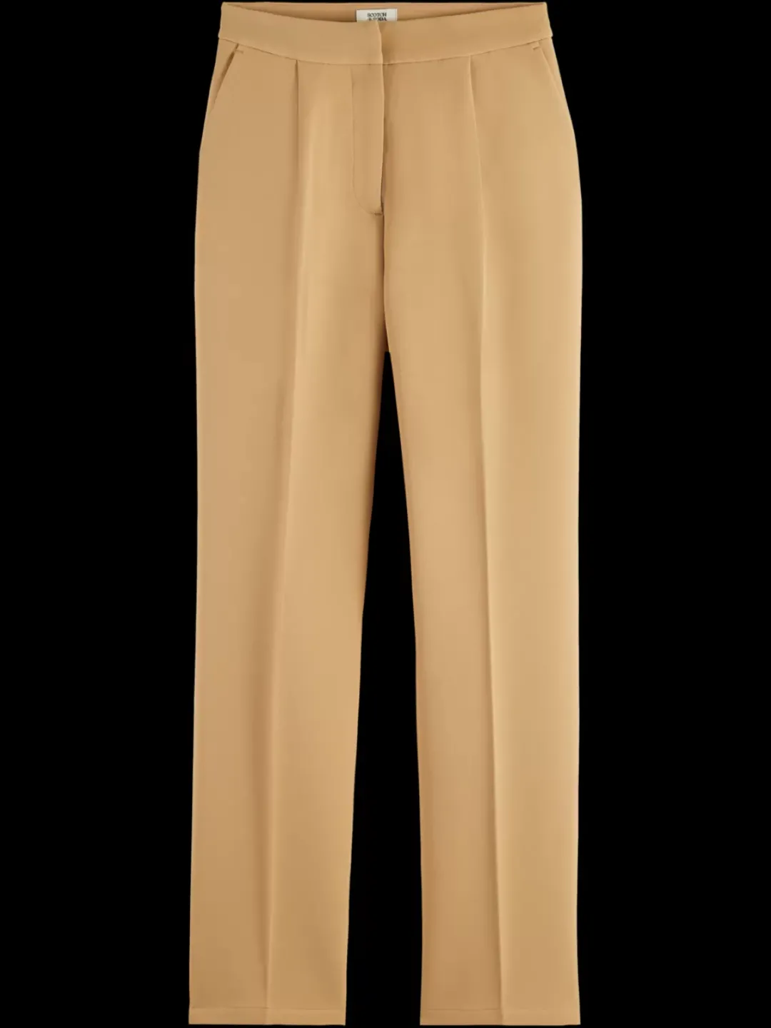 Online Scotch & Soda ROBYN RELAXED POLY CREPE PANT DesertSand