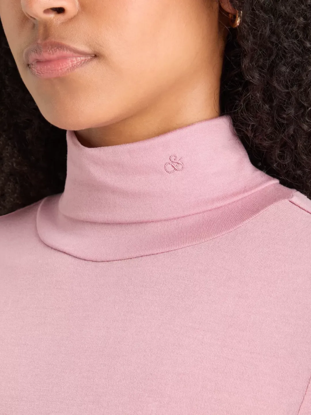 Discount Scotch & Soda ROLL UP NECK LONG SLEEVE T-SHIRT