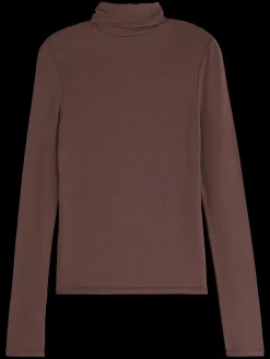 Discount Scotch & Soda ROLL UP NECK LONG SLEEVE T-SHIRT