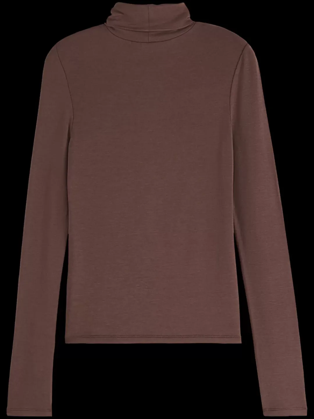 Discount Scotch & Soda ROLL UP NECK LONG SLEEVE T-SHIRT