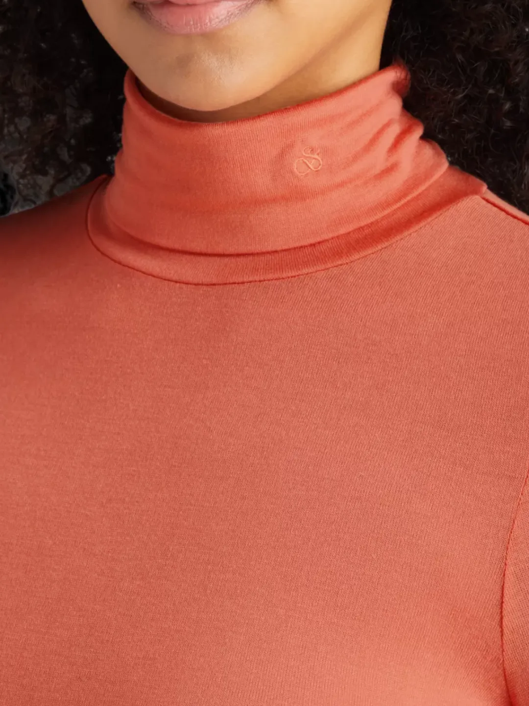 Best Scotch & Soda Roll up neck long sleeve t-shirt Negroni