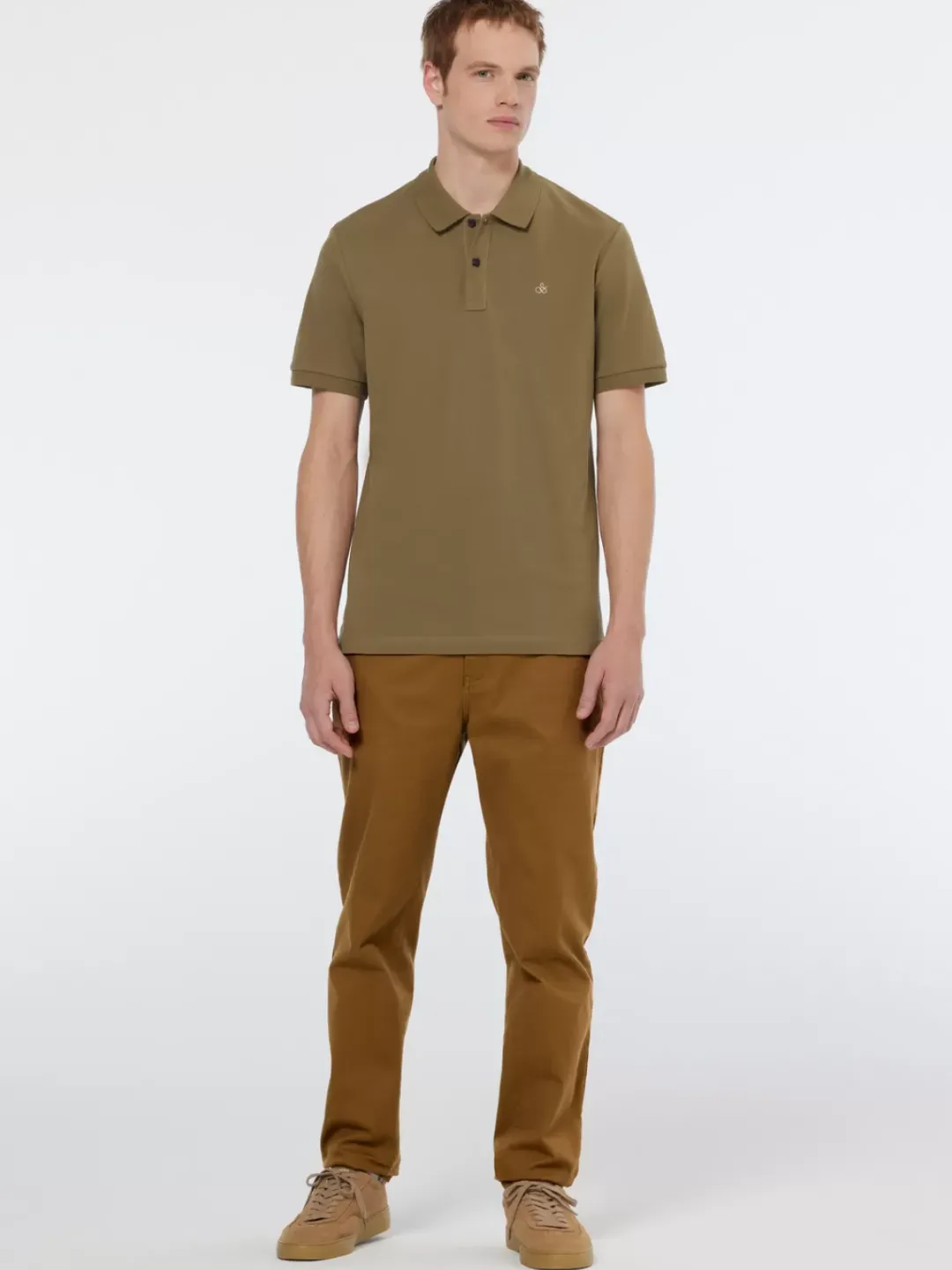 Fashion Scotch & Soda Seasonal core - logo pique polo