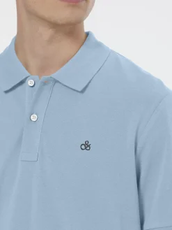 Fashion Scotch & Soda Seasonal core - logo pique polo