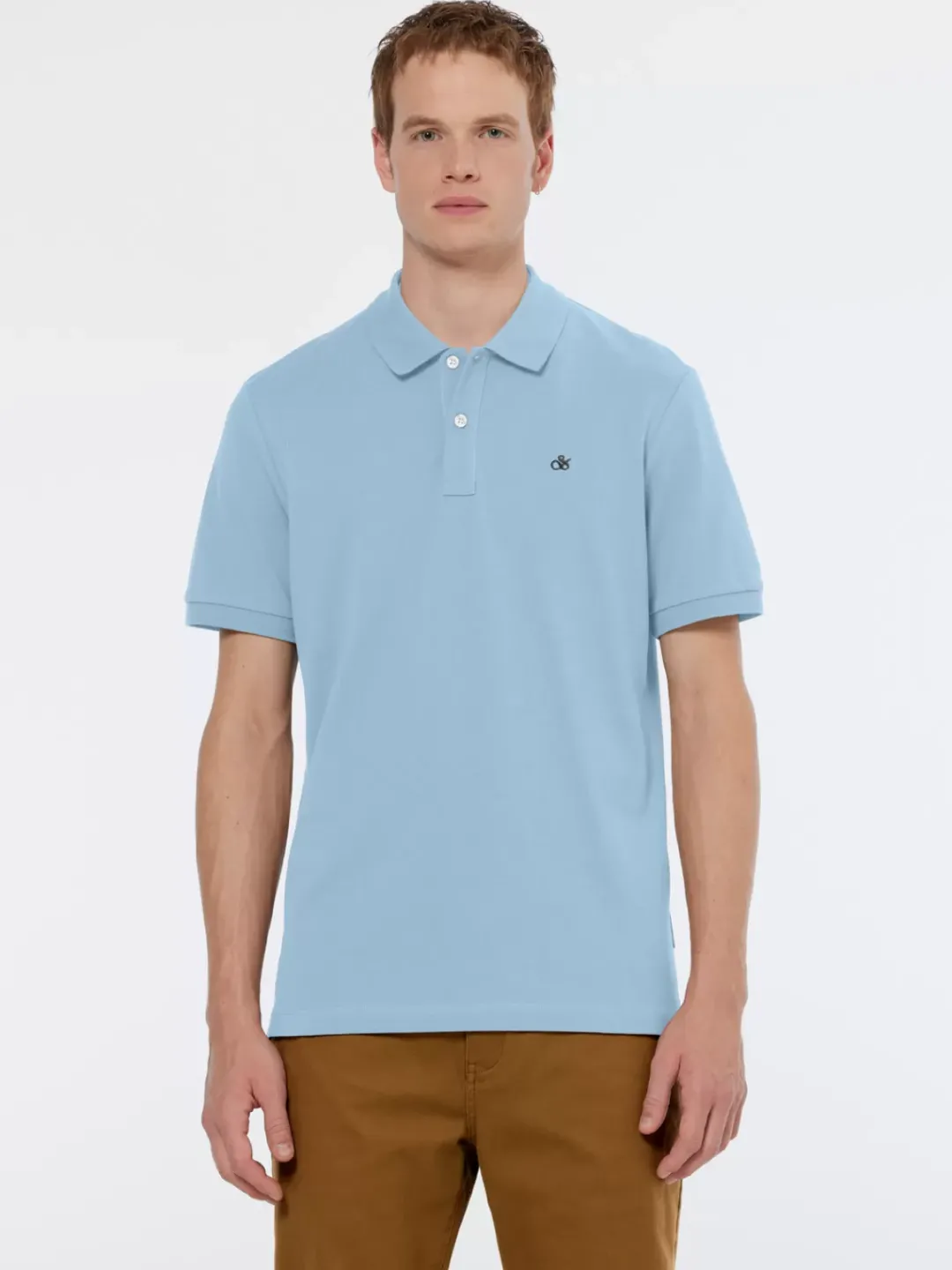 Fashion Scotch & Soda Seasonal core - logo pique polo