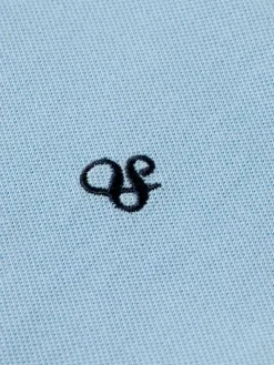 Fashion Scotch & Soda Seasonal core - logo pique polo