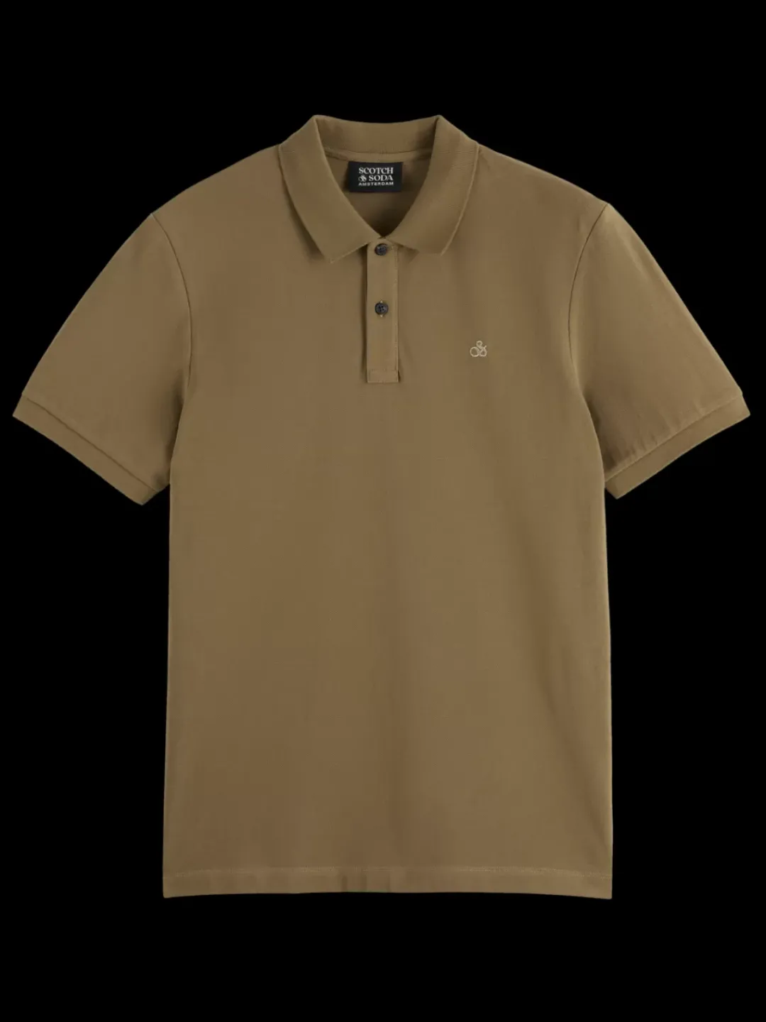 Fashion Scotch & Soda Seasonal core - logo pique polo