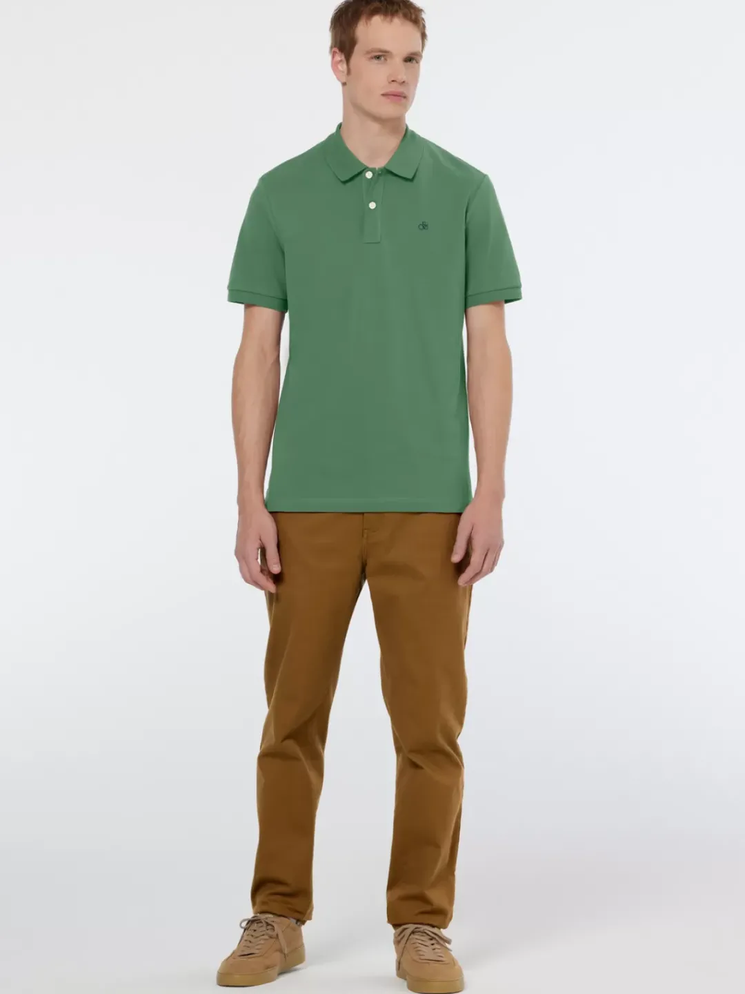 Fashion Scotch & Soda Seasonal core - logo pique polo