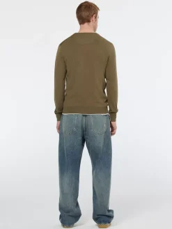 Outlet Scotch & Soda Seasonal core - viscose regular fit crewneck