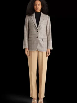 Best Scotch & Soda Sequin prince of wales check boyfriend single breasted blazer SequinPrinceofWales