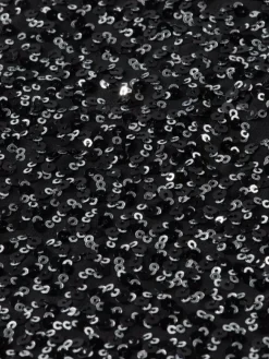 Fashion Scotch & Soda SEQUIN TANK TOP SilverBlackSequins