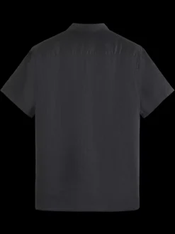 Sale Scotch & Soda Short sleeve linen shirt