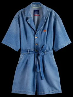Outlet Scotch & Soda SHORT SLEEVE PLAYSUIT SEA SHELLS SeaShells