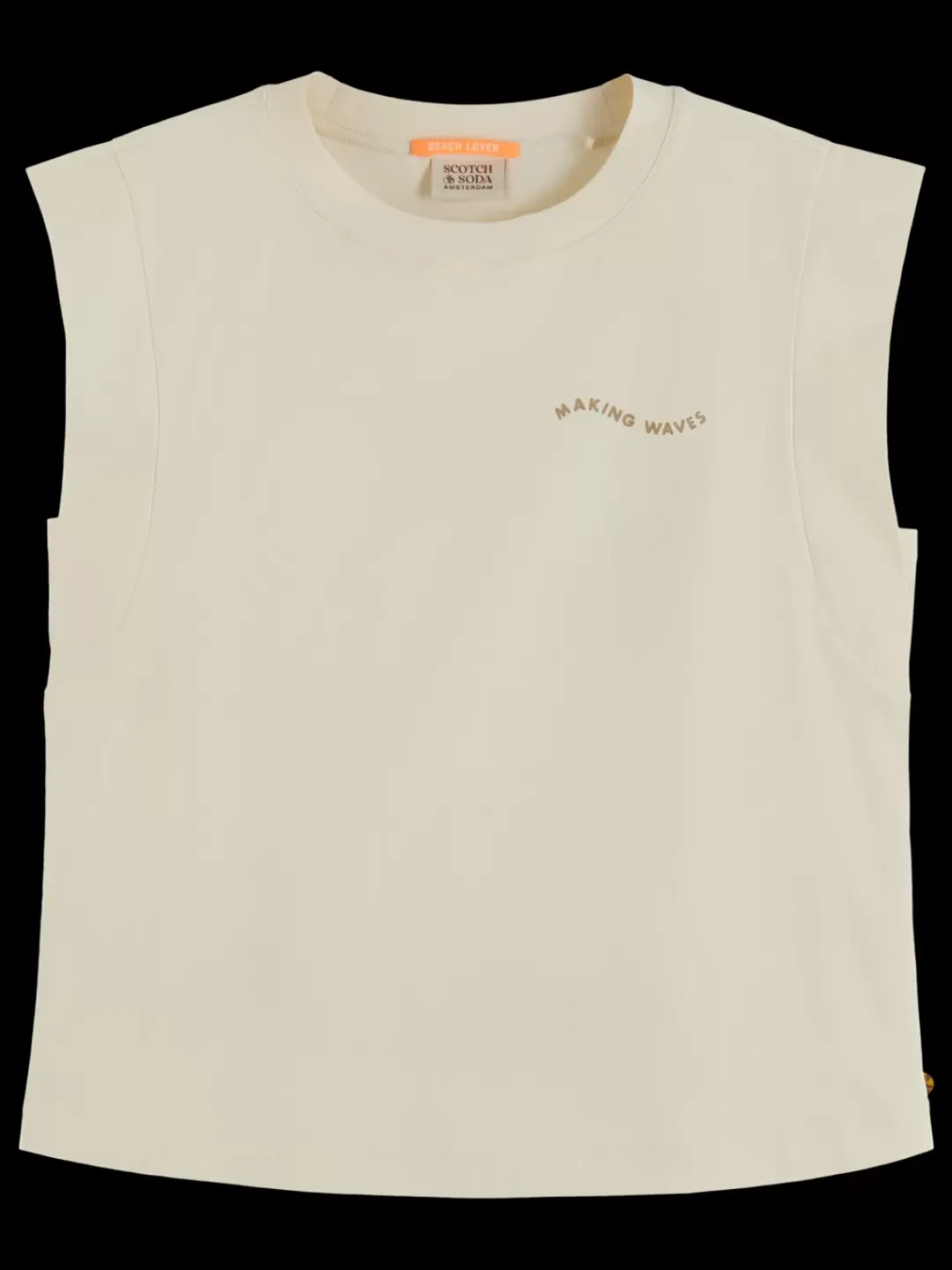 Outlet Scotch & Soda SIDE PANEL INSERT TANK SoftIce