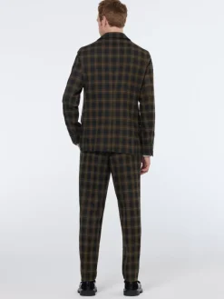 Hot Scotch & Soda Single-breasted yarn-dyed check regular fit blazer GoldenBrownCheck