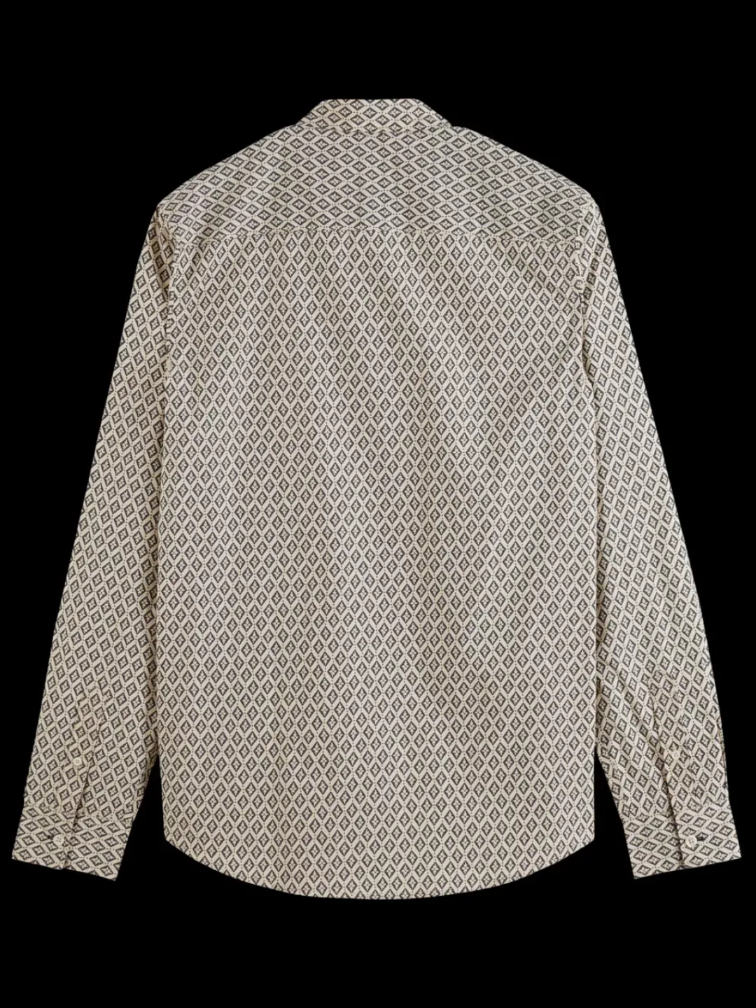 Online Scotch & Soda Slim fit ditsy aop shirt