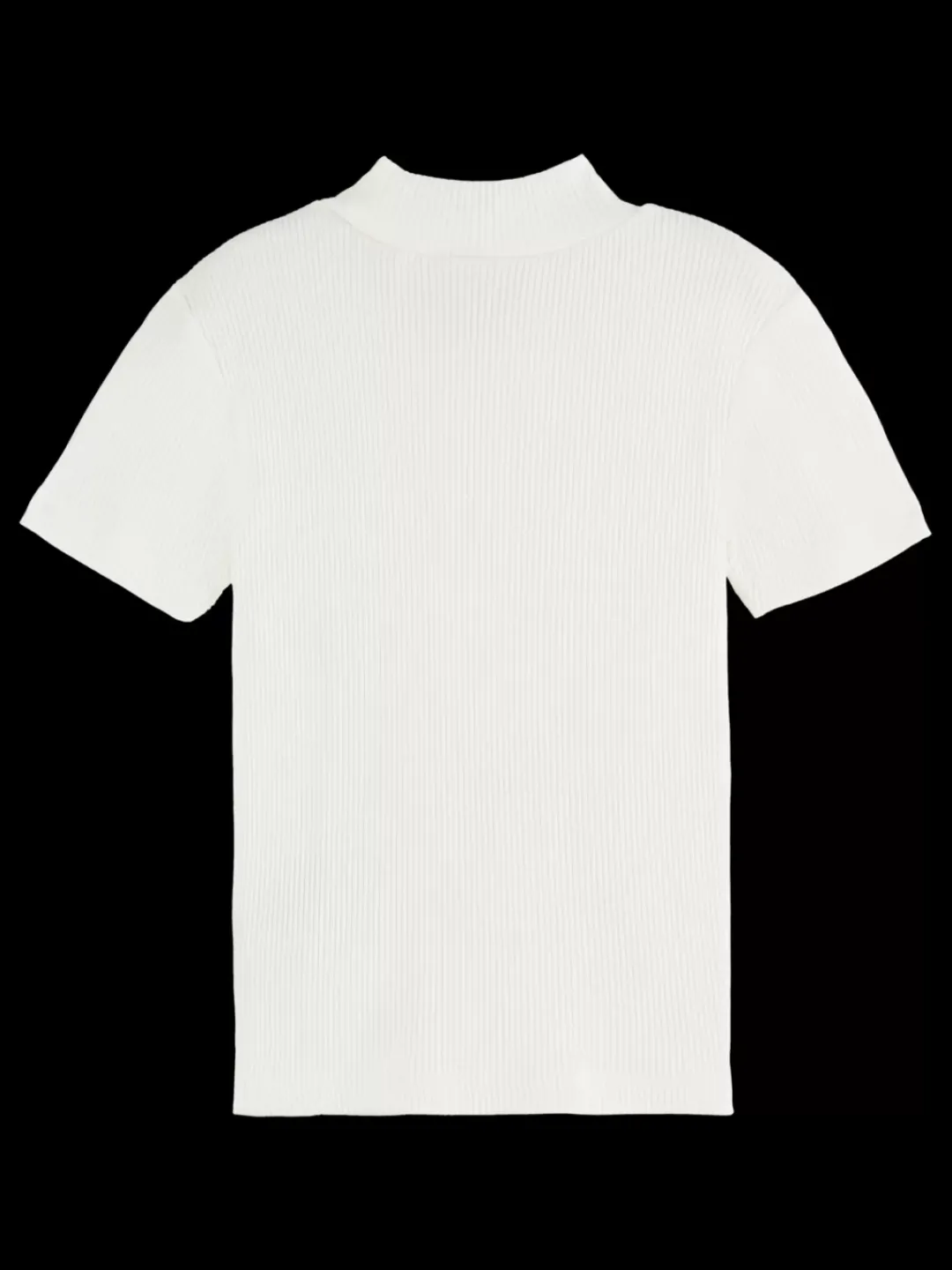 Fashion Scotch & Soda SLIM-FIT MOCK NECK T-SHIRT Swan